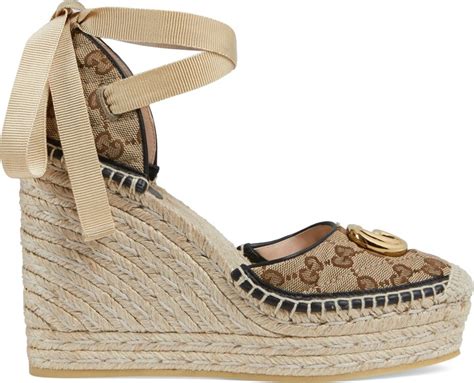 gucci gg matelassé platform espadrille|Gucci Women's GG matelassé platform espadrille.